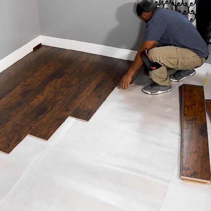 wooden floor work